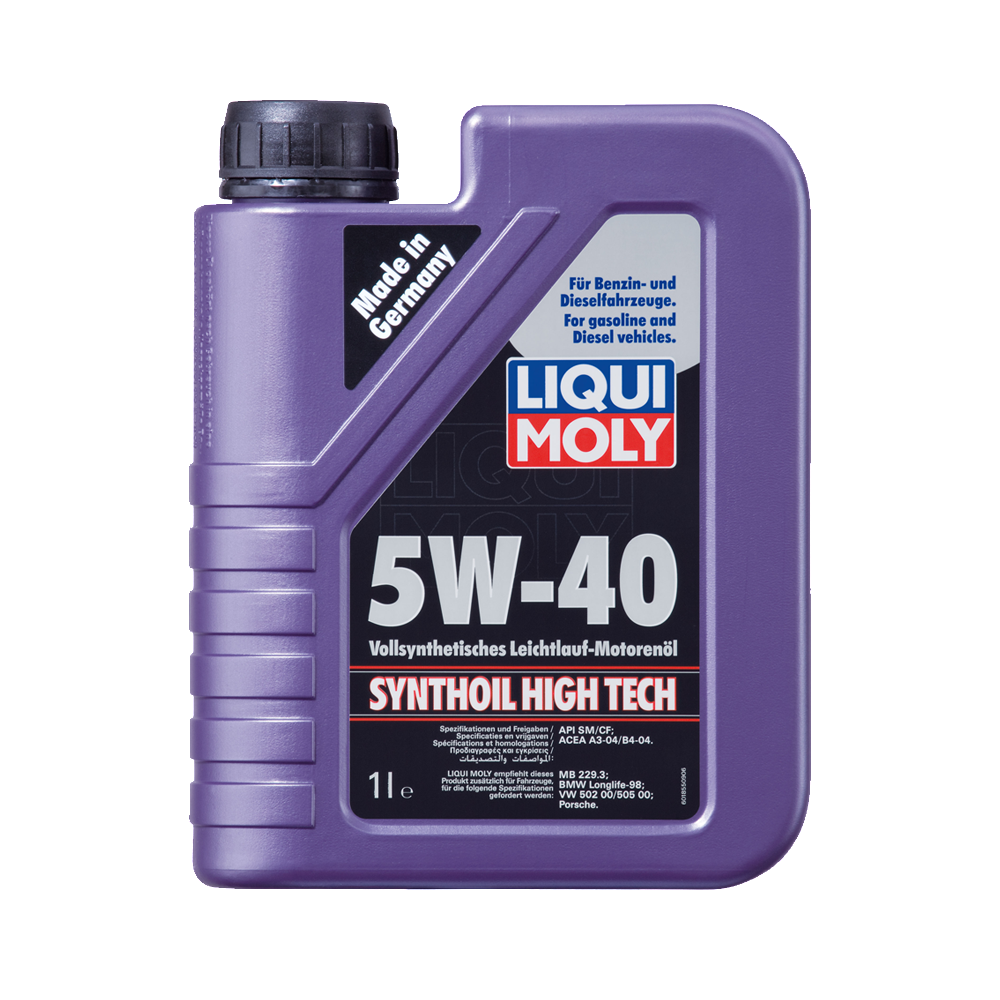SYNTHOIL HIGH TECH 5W40 1L CAR ENGINE OIL – Liqui Moly Singapore