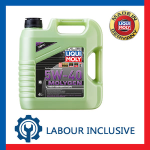 MOLYGEN ENGINE OIL SERVICING 5W40 4L