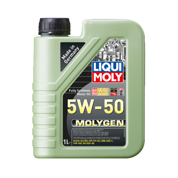 MOLYGEN SAE 5W50 1L CAR ENGINE OIL