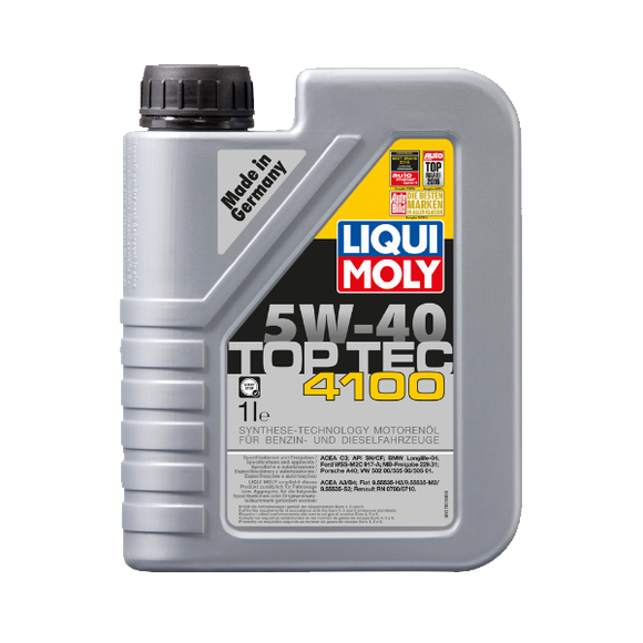 TOP TEC 4100 5W40 1L CAR ENGINE OIL